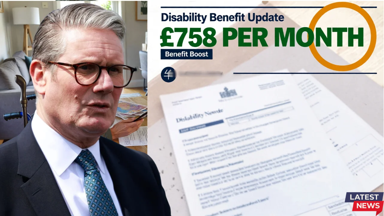 DWP Announces £758 Monthly Disability Benefit