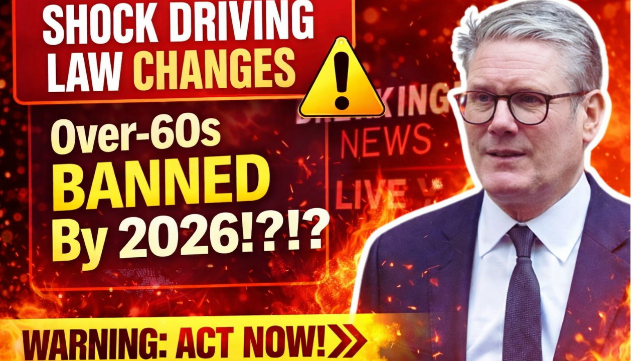 4 Driving Law Changes From April 2026 Every Over-60 Driver Must Know