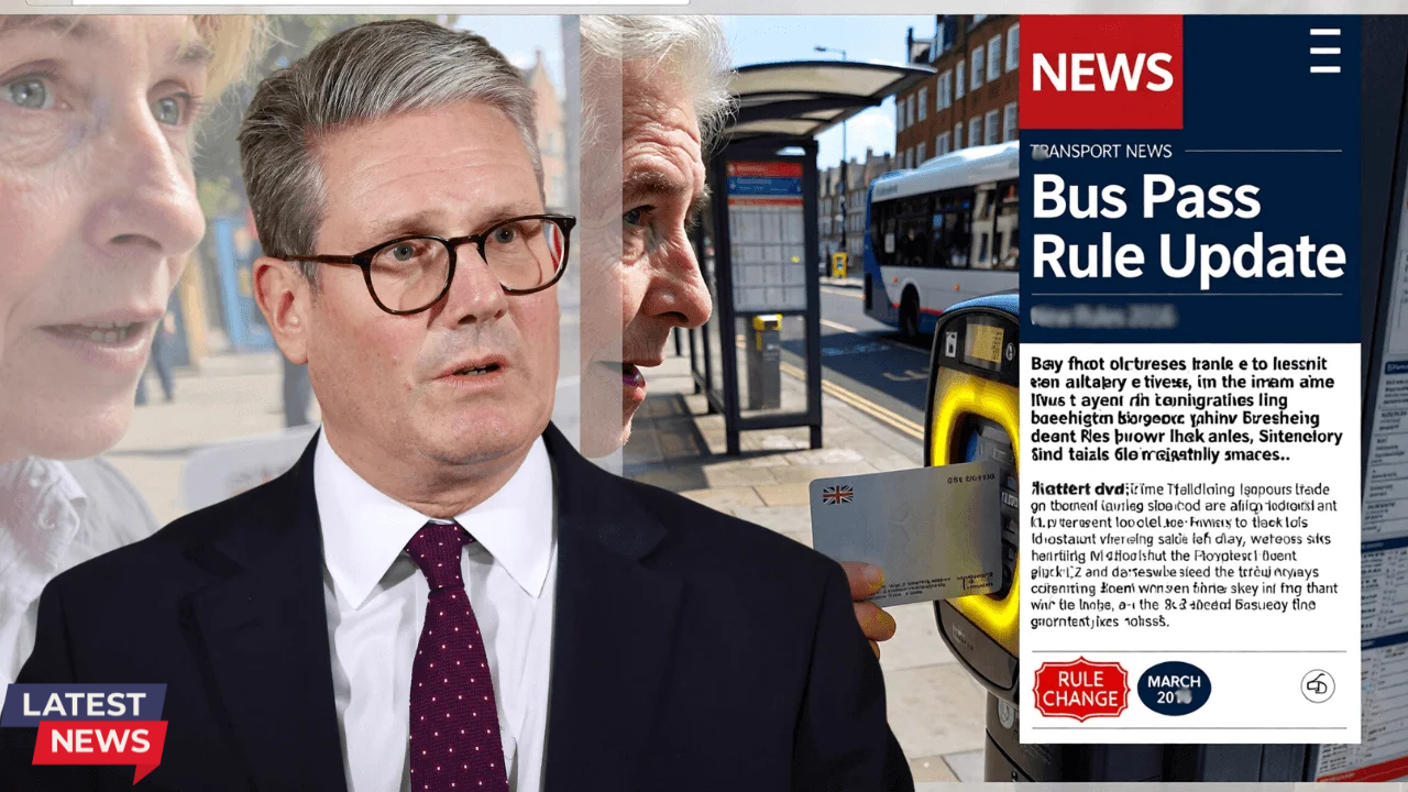 UK Bus Pass Rules Change from 16 March 2026 – Full Details