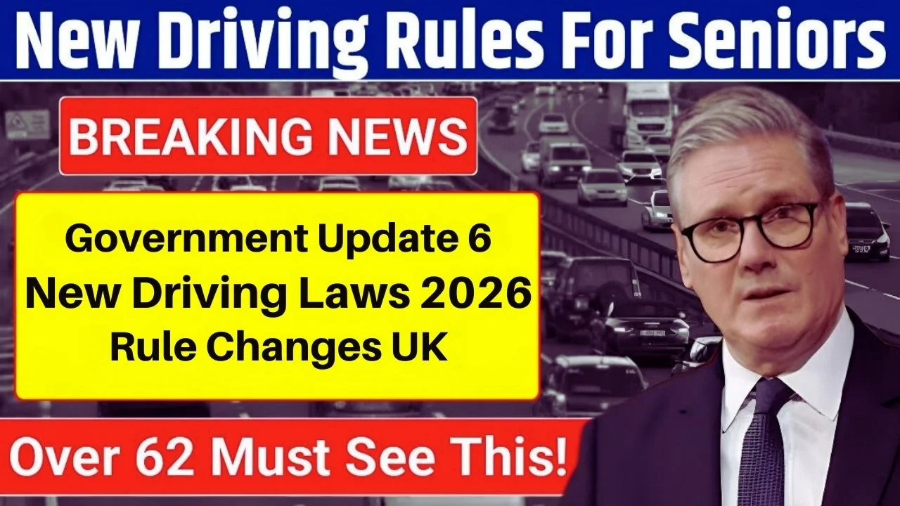 New Driving Laws 2026: Urgent Update for UK Drivers Over 62 – 6 Big Changes You MUST Know